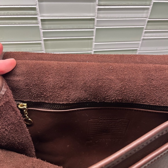 Coach Willis Mahogany Brown Crossbody Bag 9927 - Picture 7 of 7